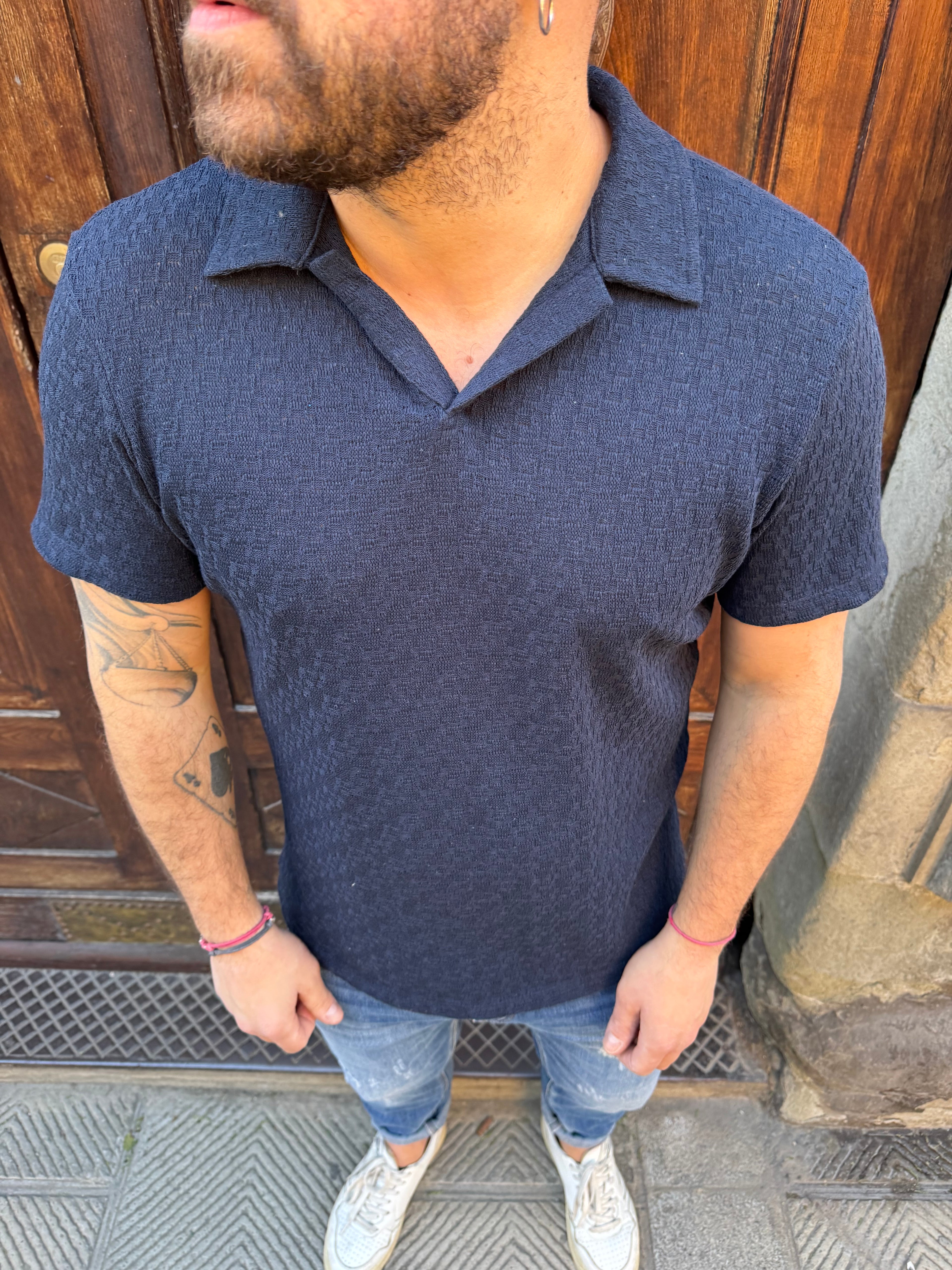 Polo Coco di 3.9 blu navy