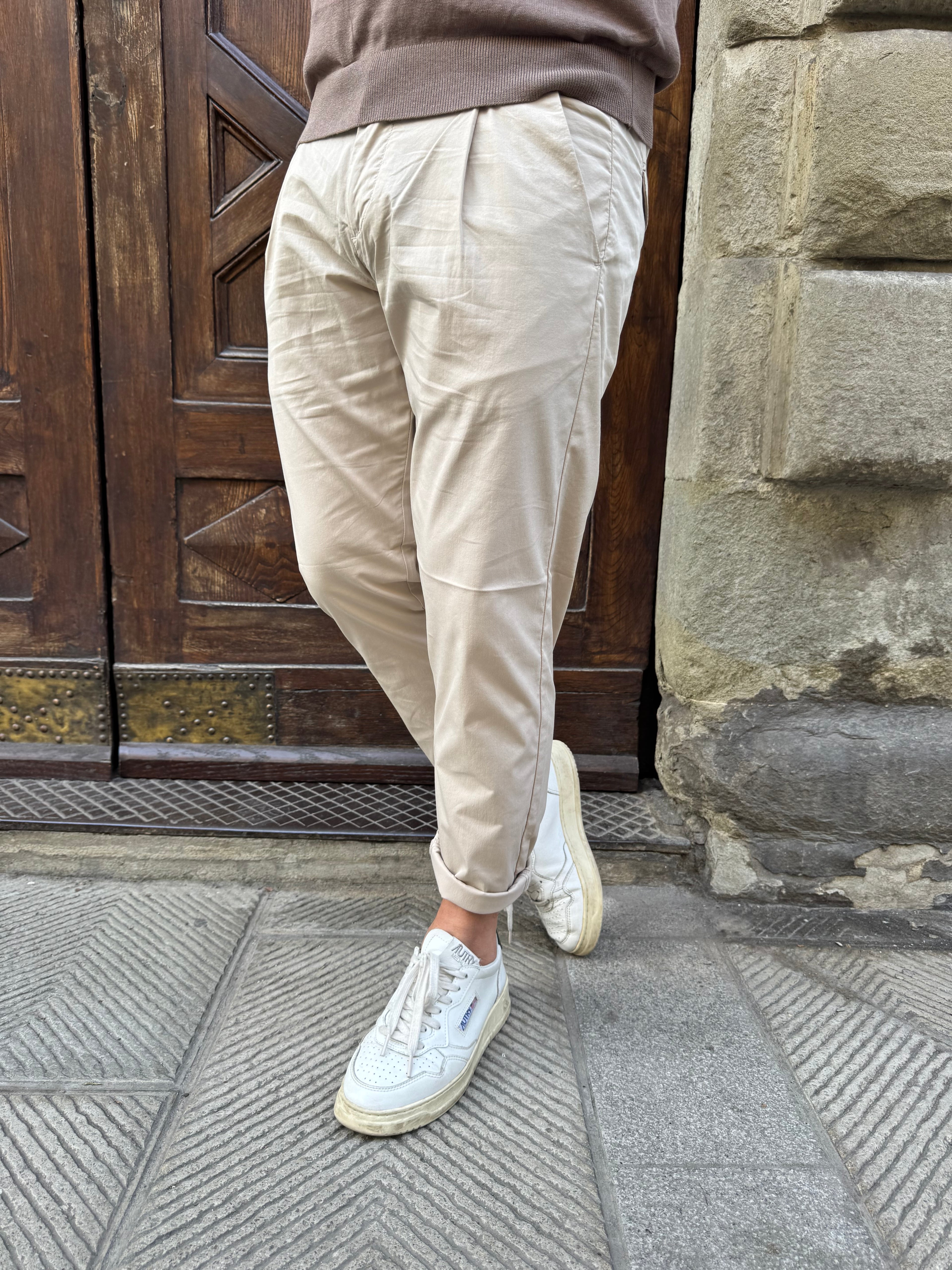 Pantalone Chinos di Tréz beige