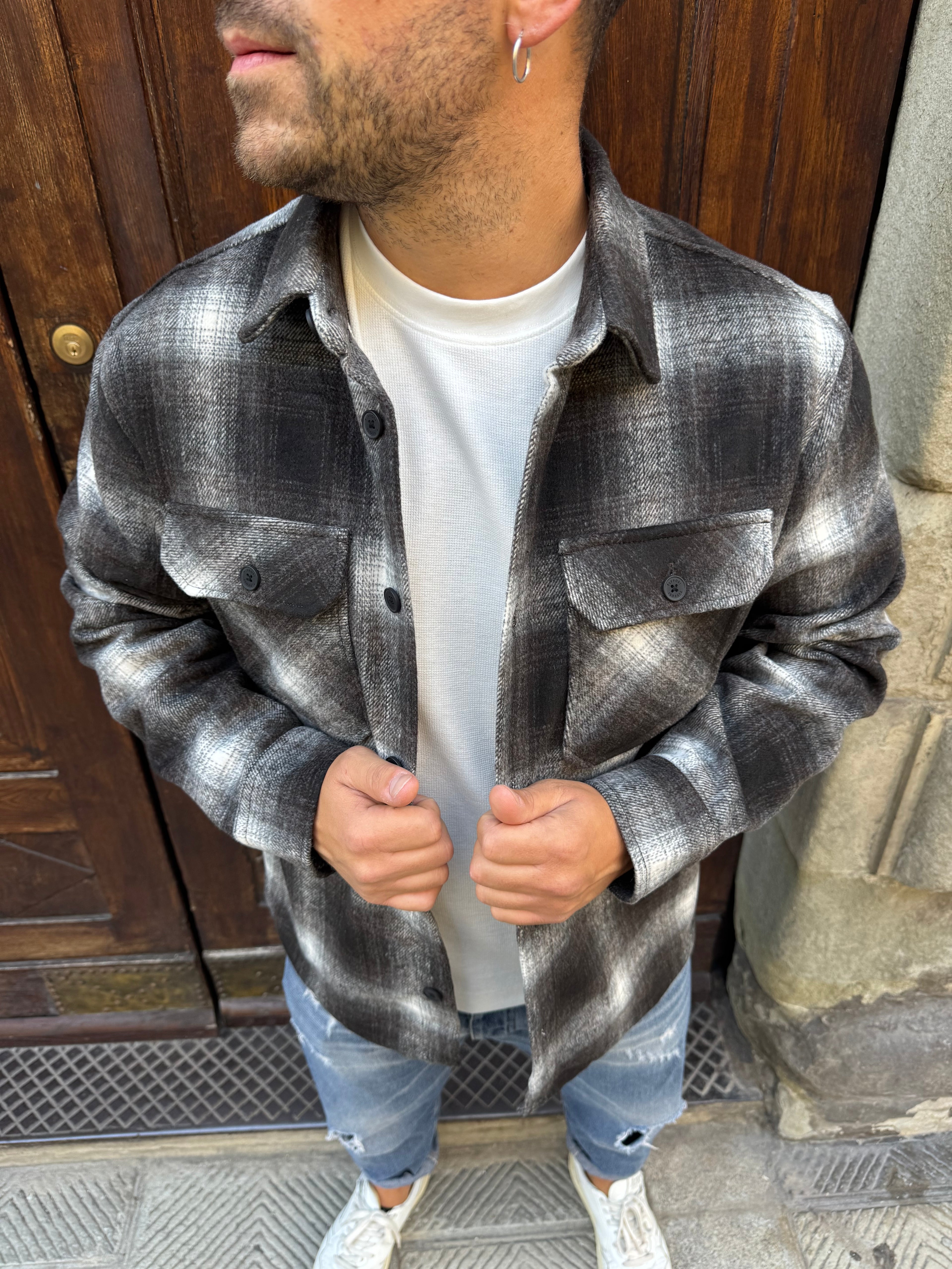 Giacchetta Overshirt Boscaiolo di Tiffosi