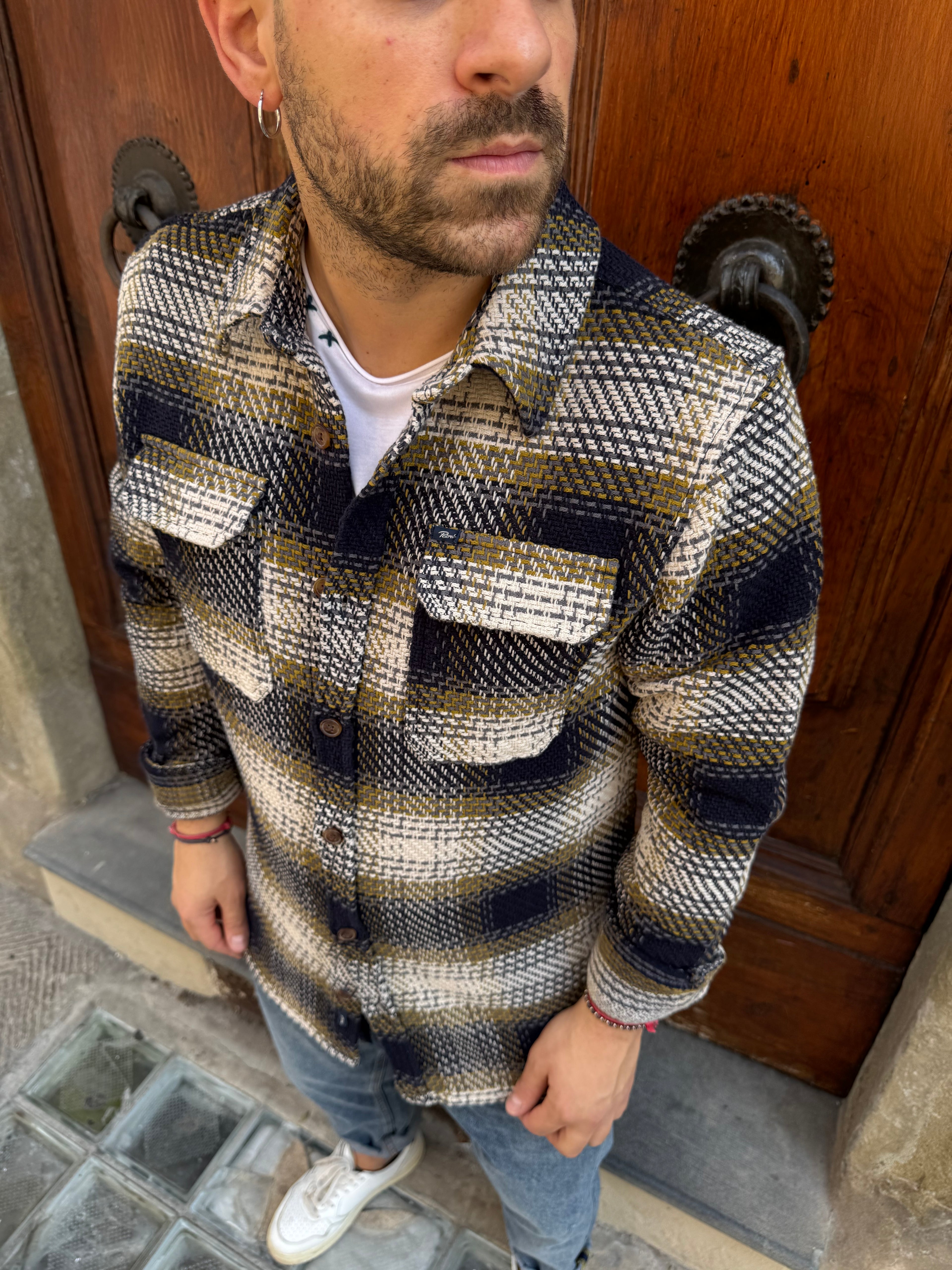 Giacca Overshirt di Petrol