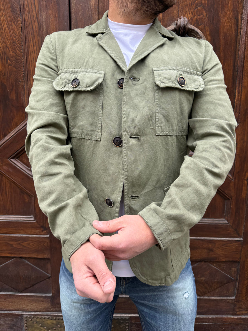 Giacca Sahara di Trèz in lino