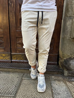 Pantalaccio Faz in velluto panna