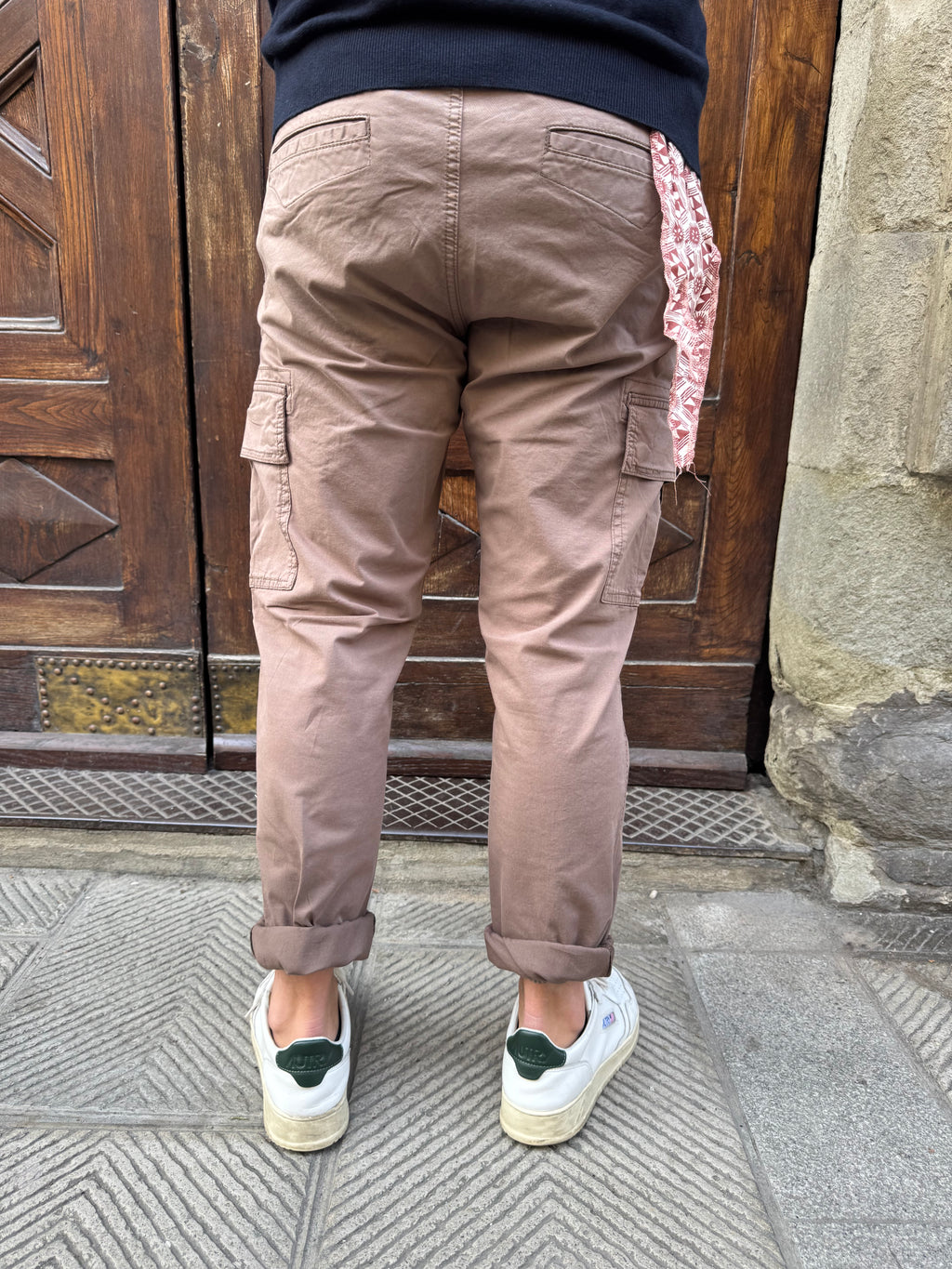 Pantalone Cargo di Trèz cioccolato