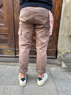 Pantalone Cargo di Trèz cioccolato