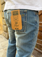 Jeans Yellowstone Cropped di Pont lavaggio sabbia