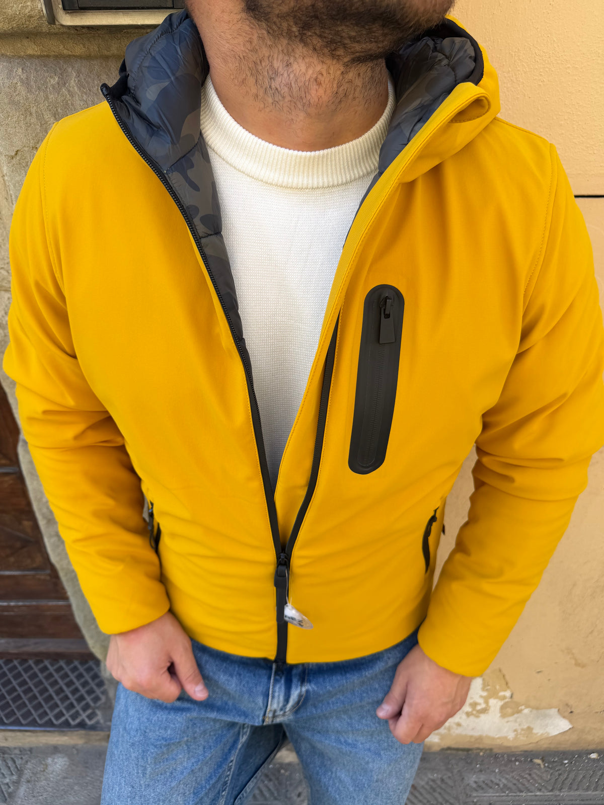 Giacchetto Richard tecnico di Tréz senape