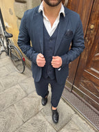 Giacca completo Roger di Hamaki-Ho blu