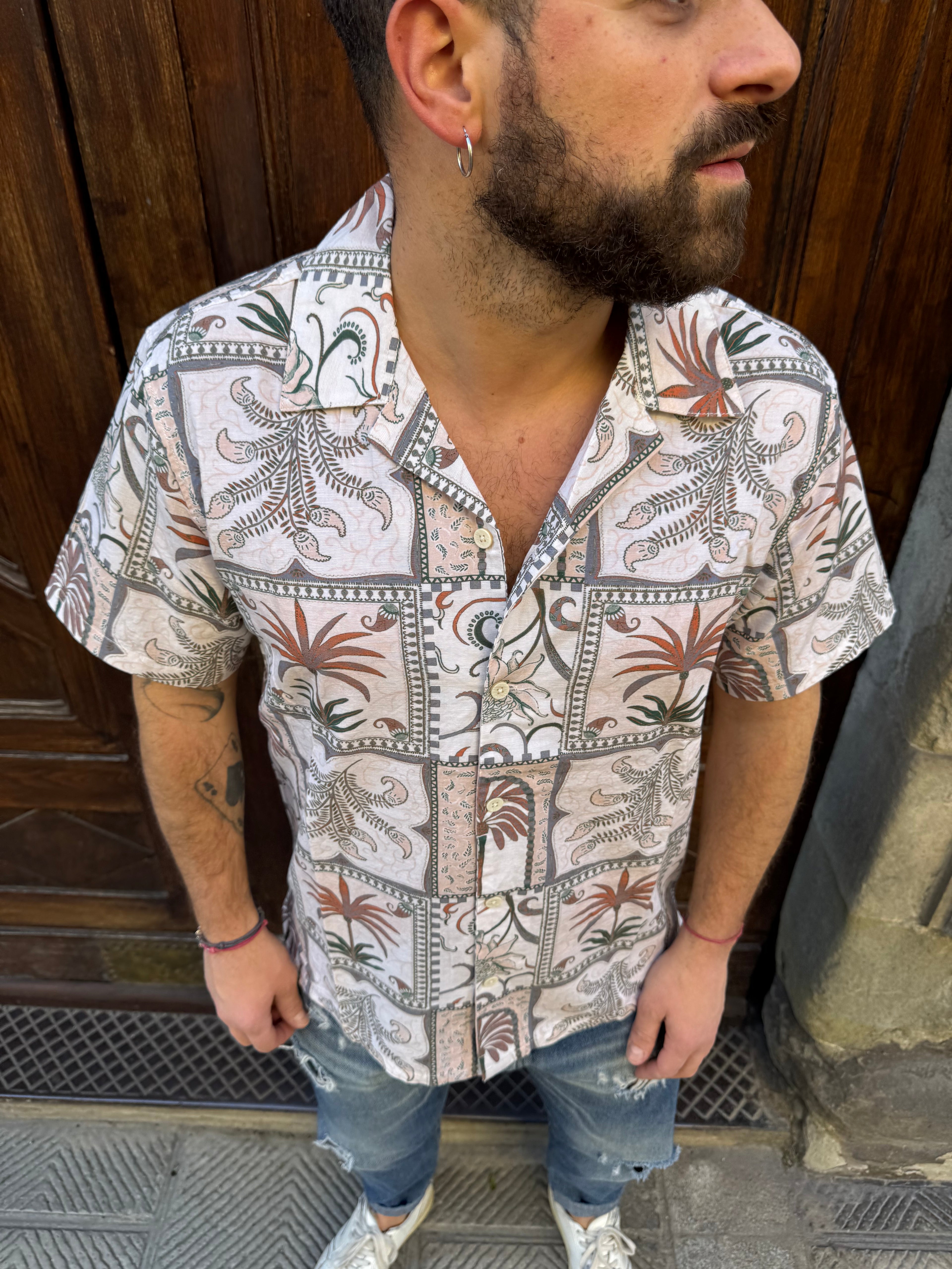 Camicia Palmas di Tiffosi