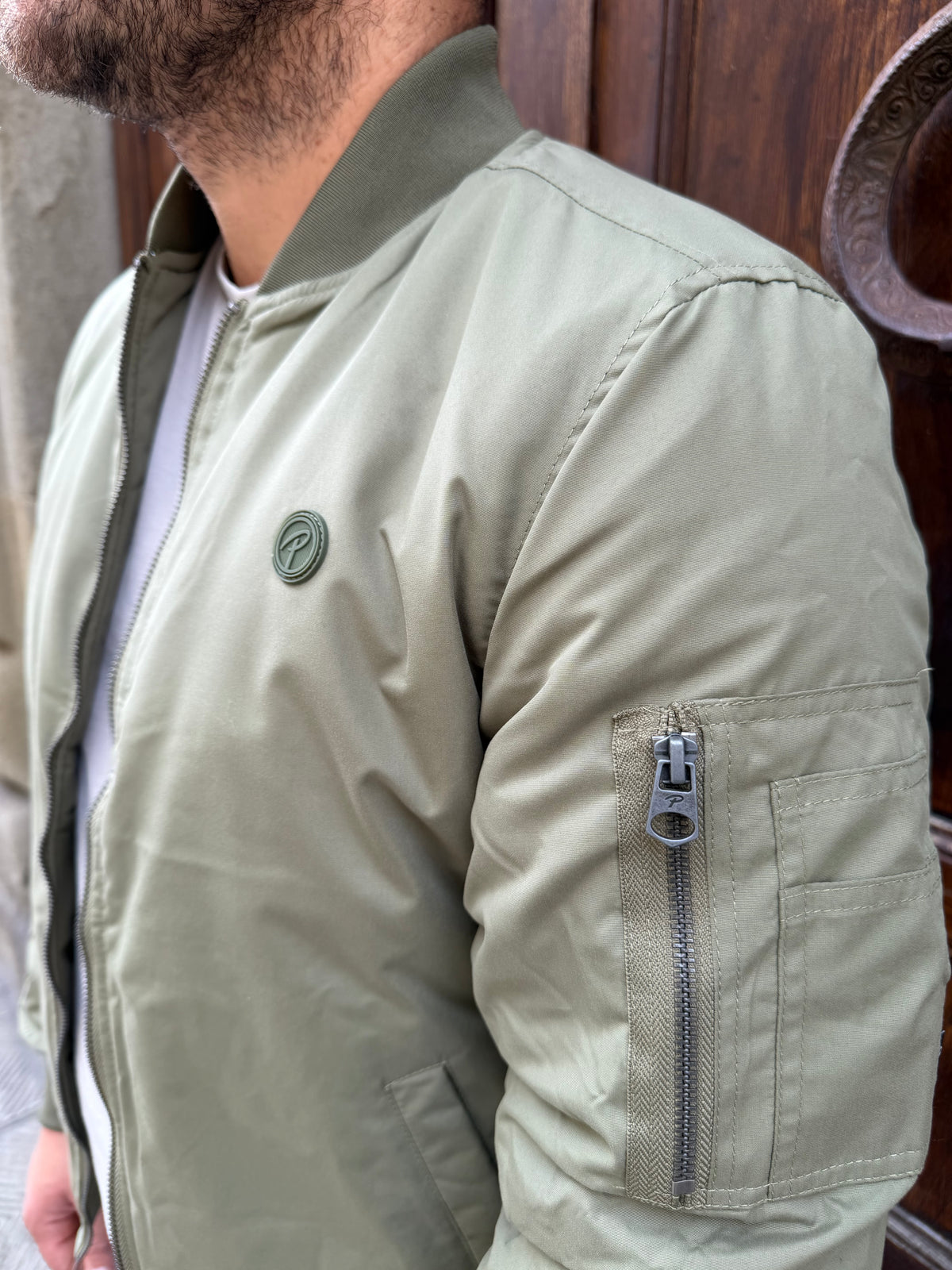 Bomber di Petrol Ind. verde