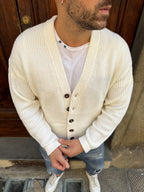 Cardigan Bob di Hamaki-Ho panna