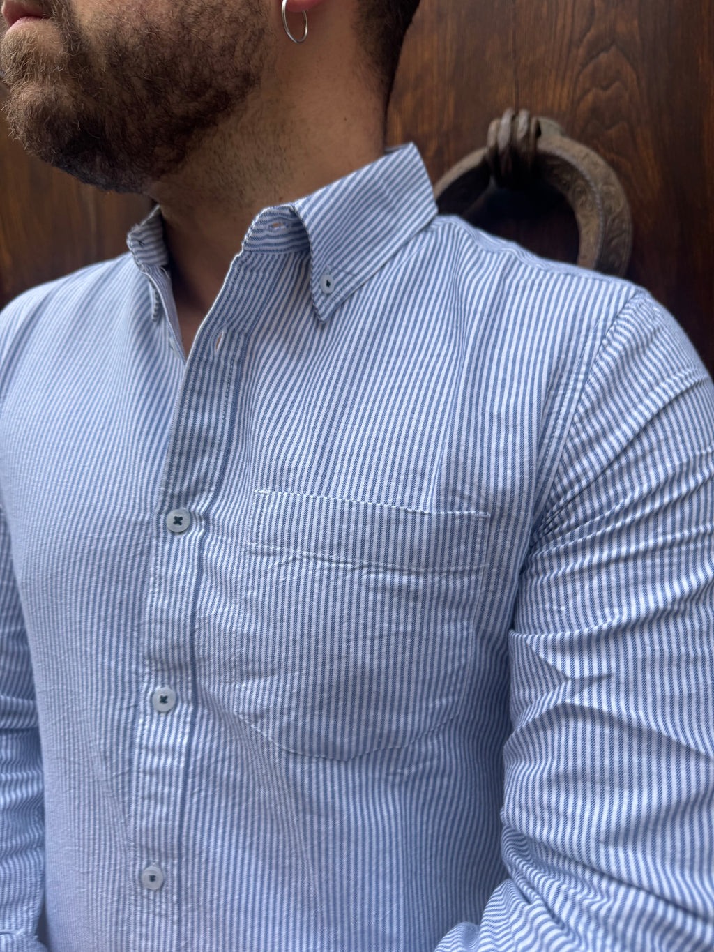 Camicia Timmy di Tiffosi blu