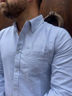 Camicia Timmy di Tiffosi blu