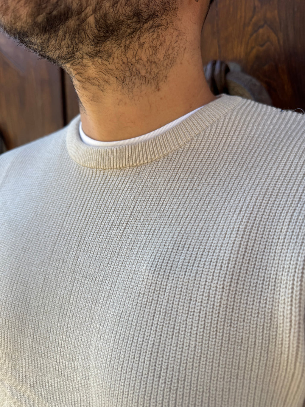 Maglioncino Sunday di Telamira beige