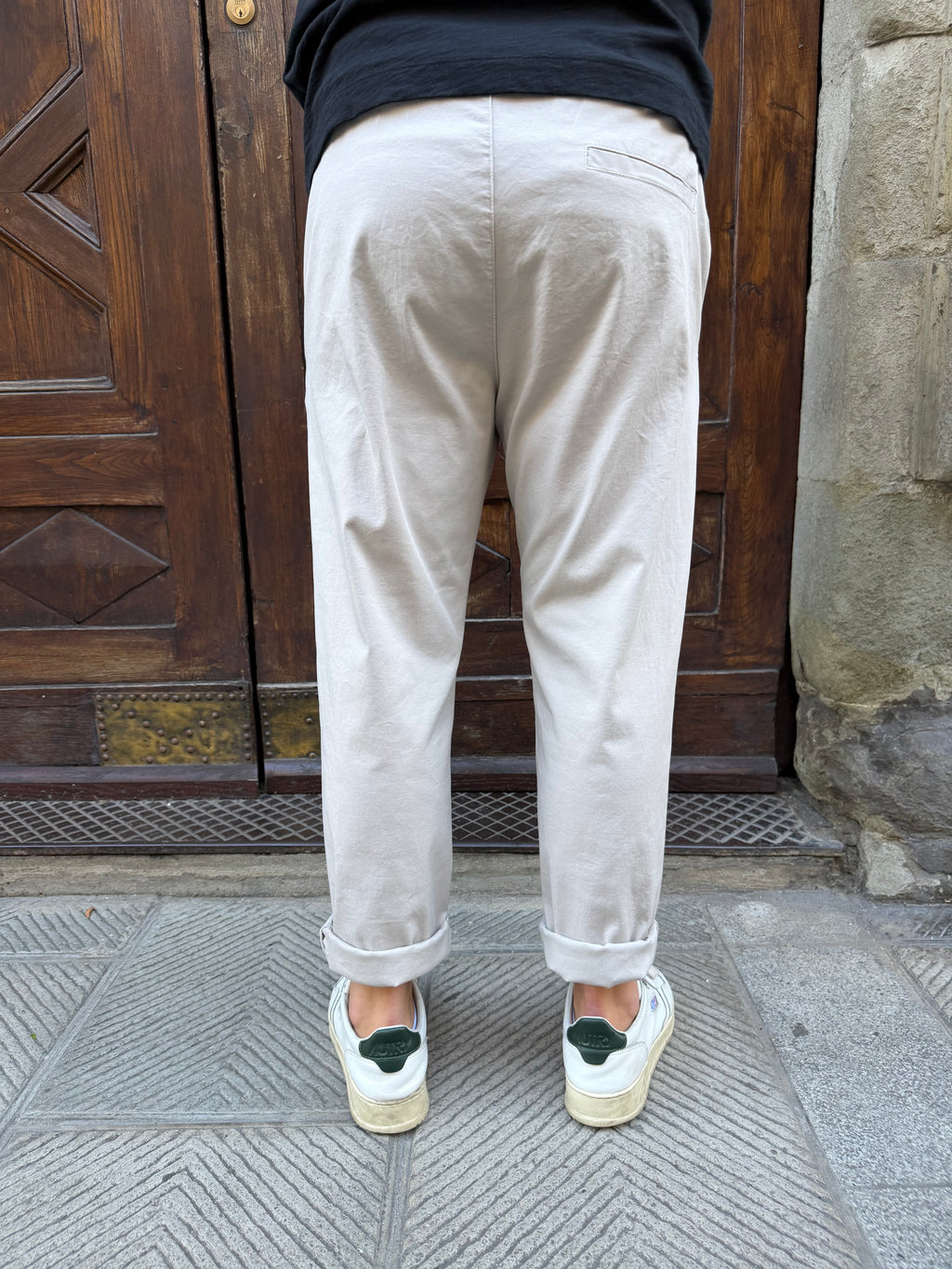 Pantalaccio Texas 2.0 in cotone di 3.9 sabbia