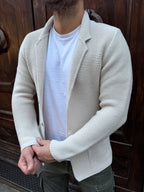 Cardigan Lucio di 3.9 panna