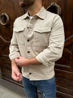 Camicia Jones sabbia di Hamaki-Ho