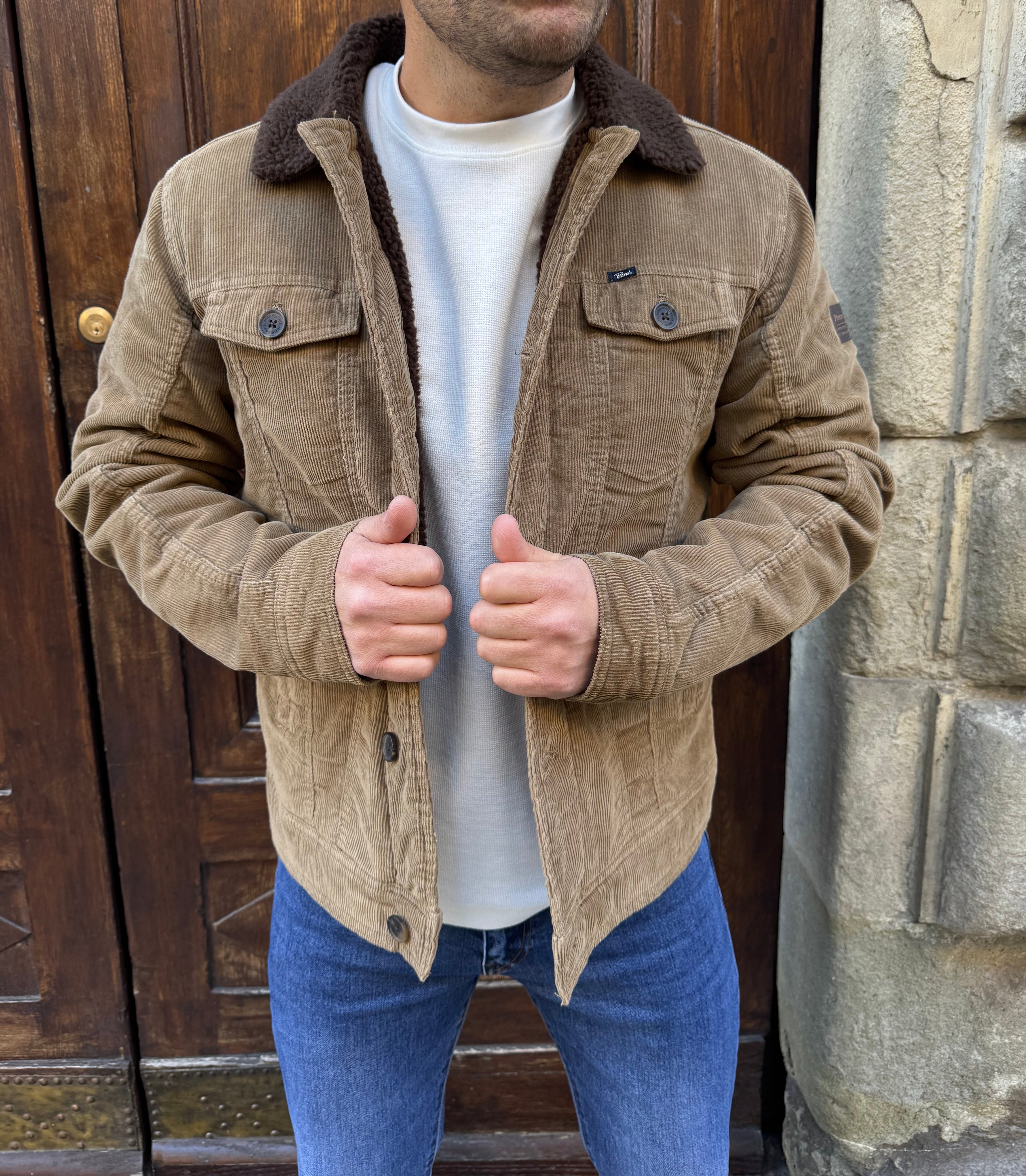 Giacchetto in velluto di Petrol