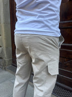 Pantalaccio cargo di 3.9 sabbia