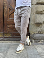Pantalaccio Milano di Yes Zee rigato