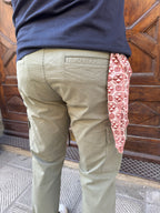 Pantalone Cargo di Trèz verde