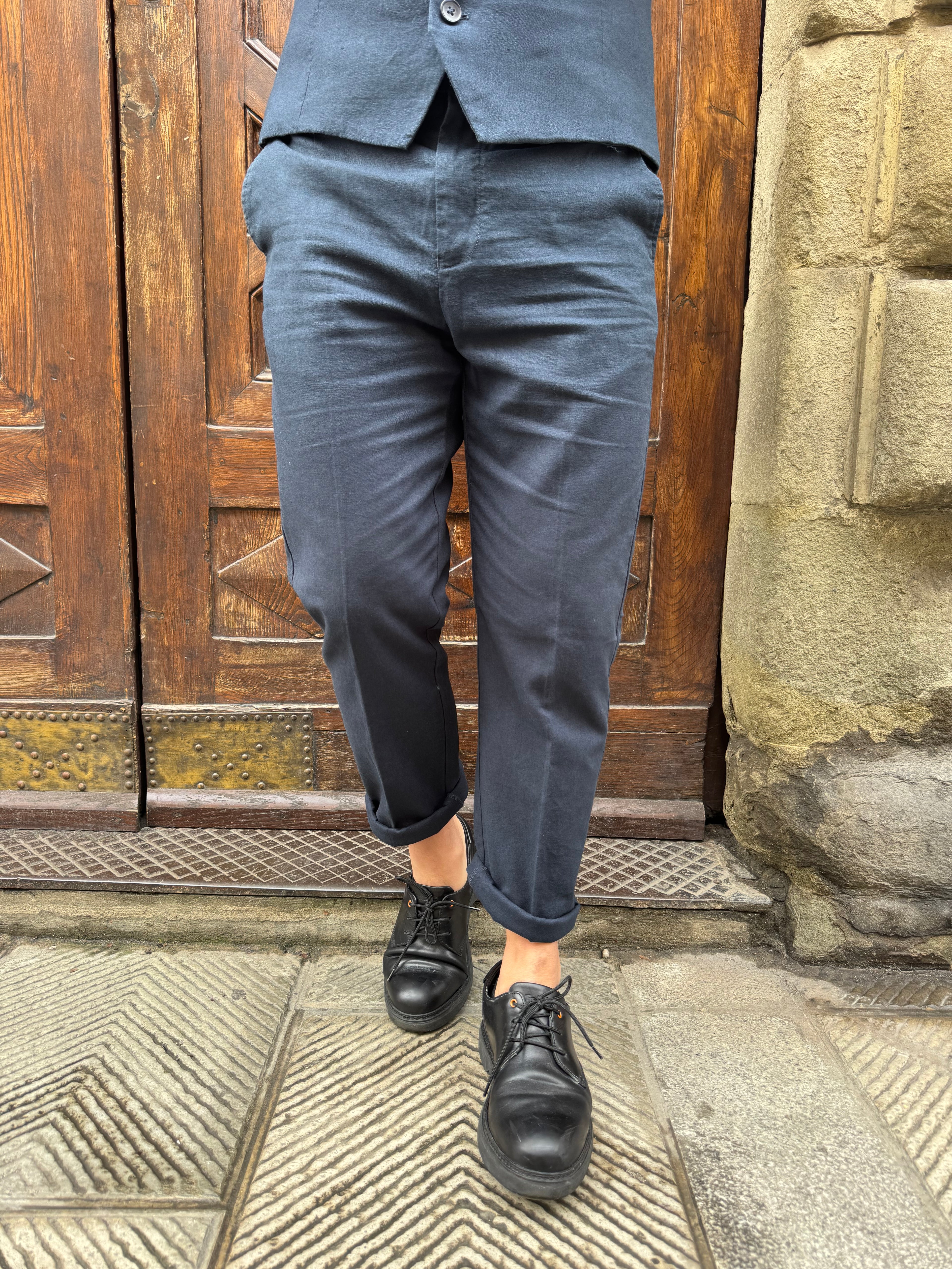Pantalone completo Roger di Hamaki-Ho blu