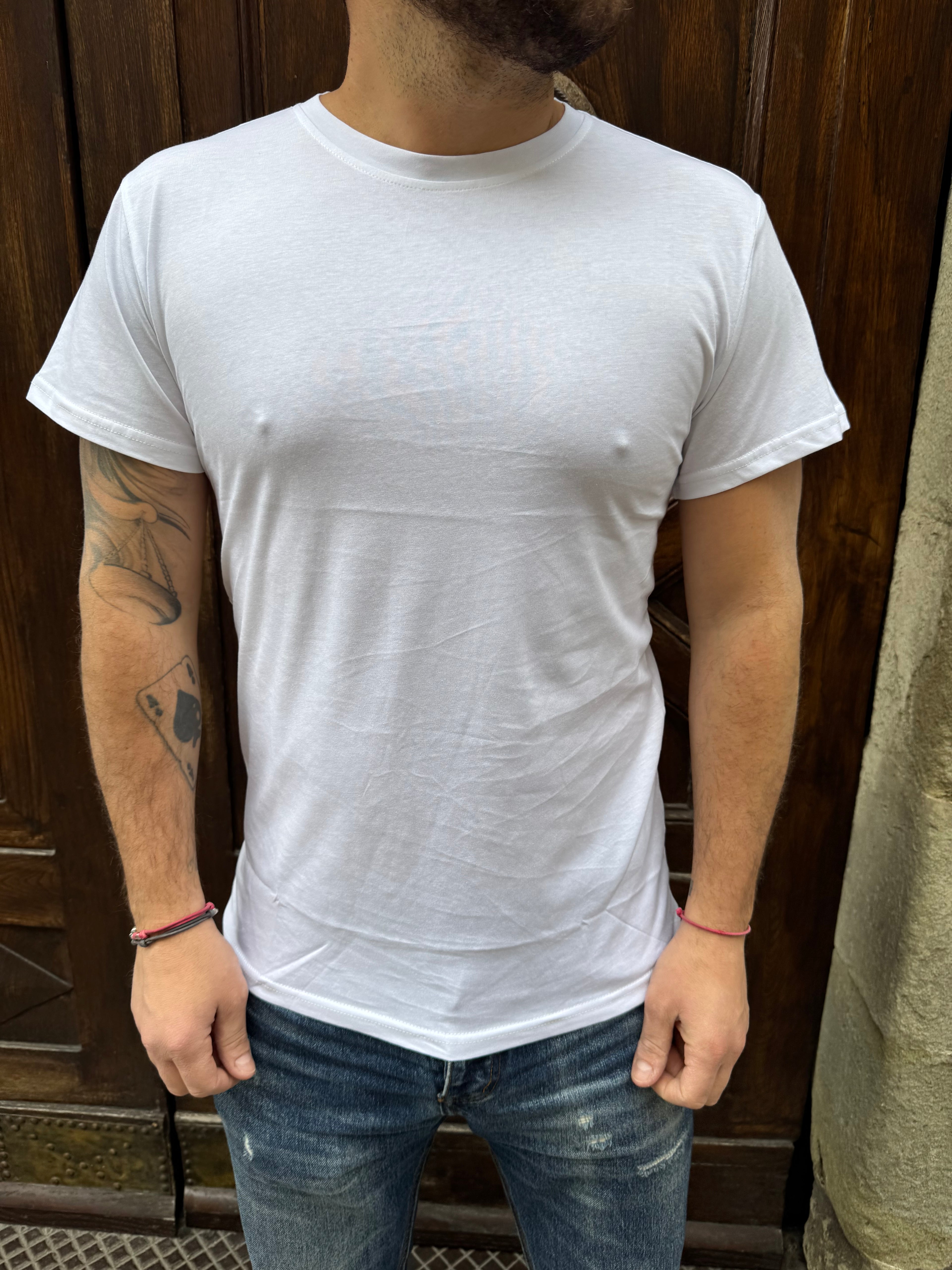 T-shirt Colour di Telamira bianca
