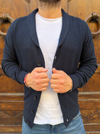 Cardigan Milano di Hamaki-Ho blu