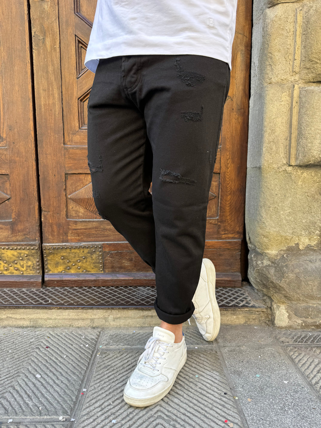 Pantalone Bulldenim di Myden nero