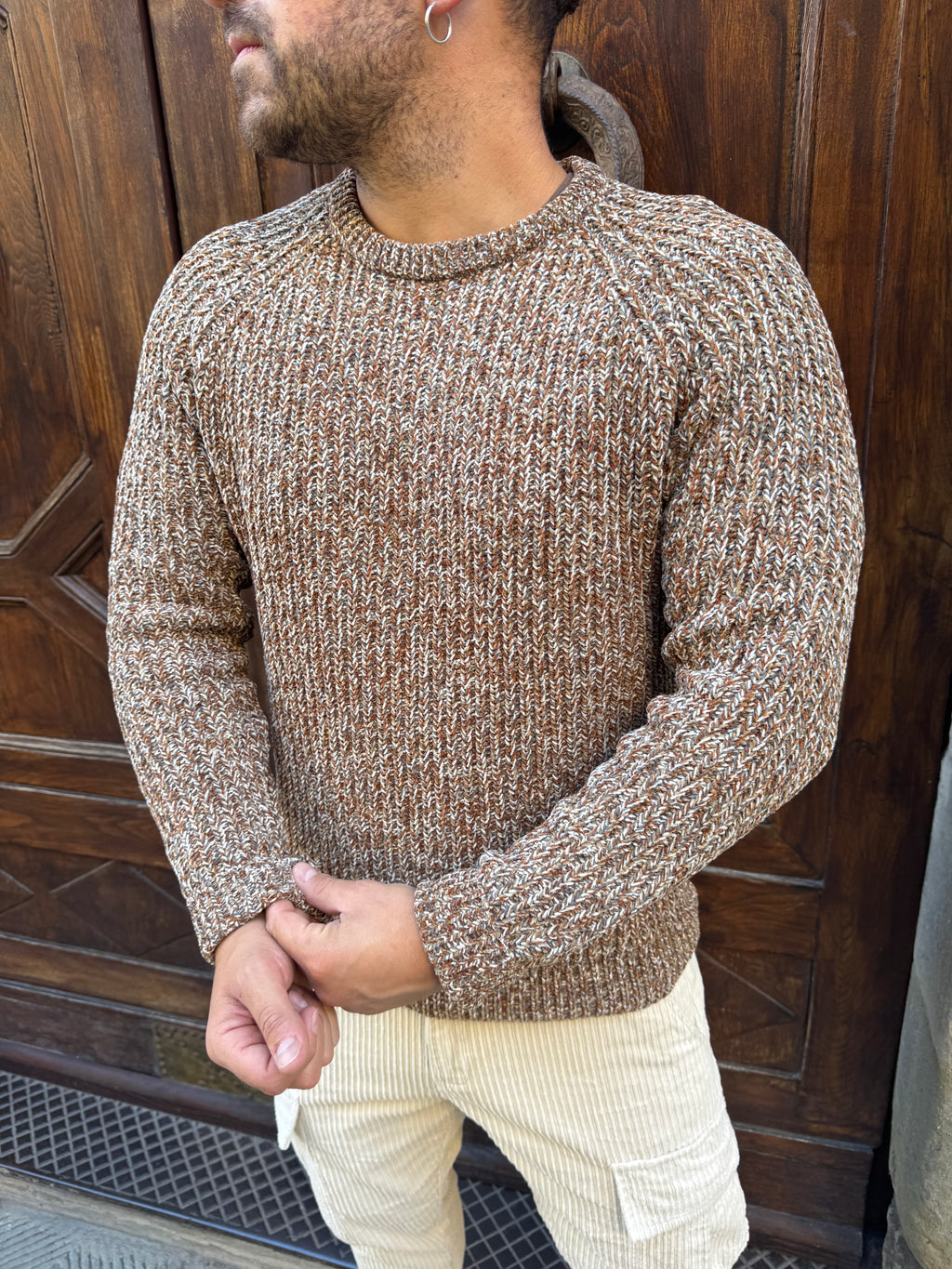 Maglioncino Spike di Trèz in ciniglia