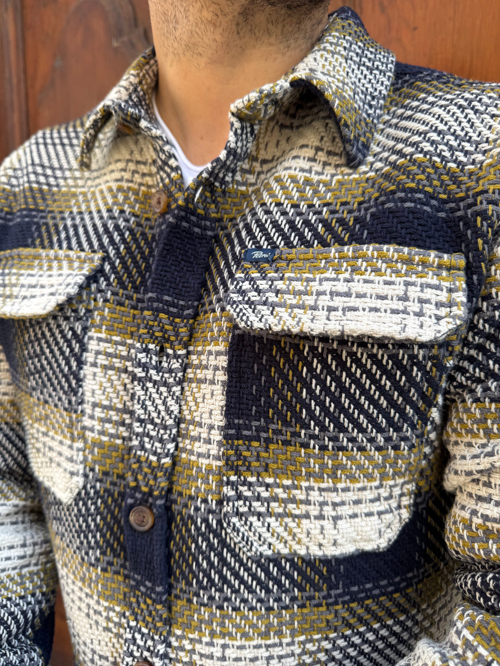 Giacca Overshirt di Petrol