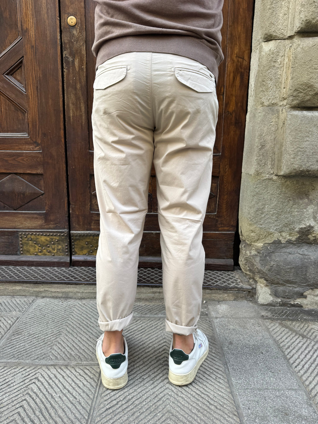 Pantalone Chinos di Tréz beige