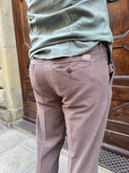 Pantalaccio Zante di Yes Zee in lino tabacco