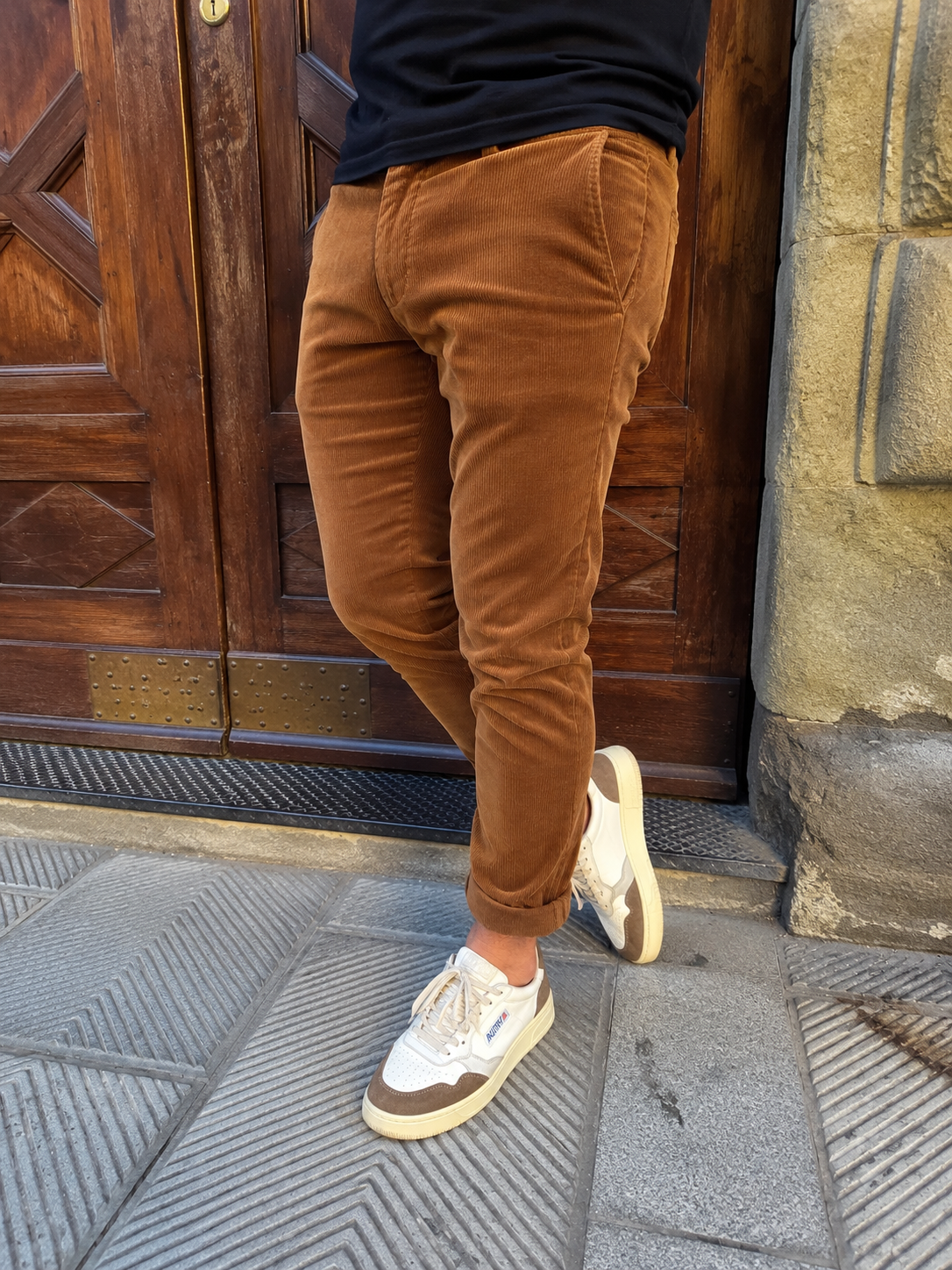 Pantalone Chinos di Telamira biscotto