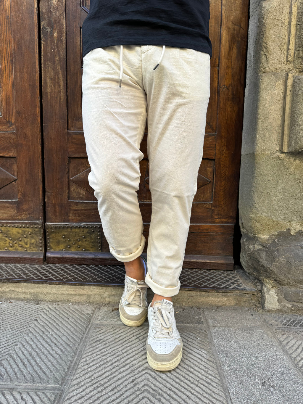 Pantalone Lewis di Trèz panna