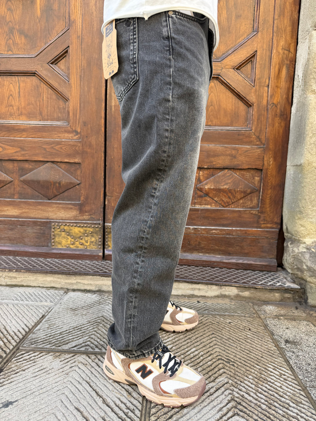Jeans Teide di Pont lavaggio grigio
