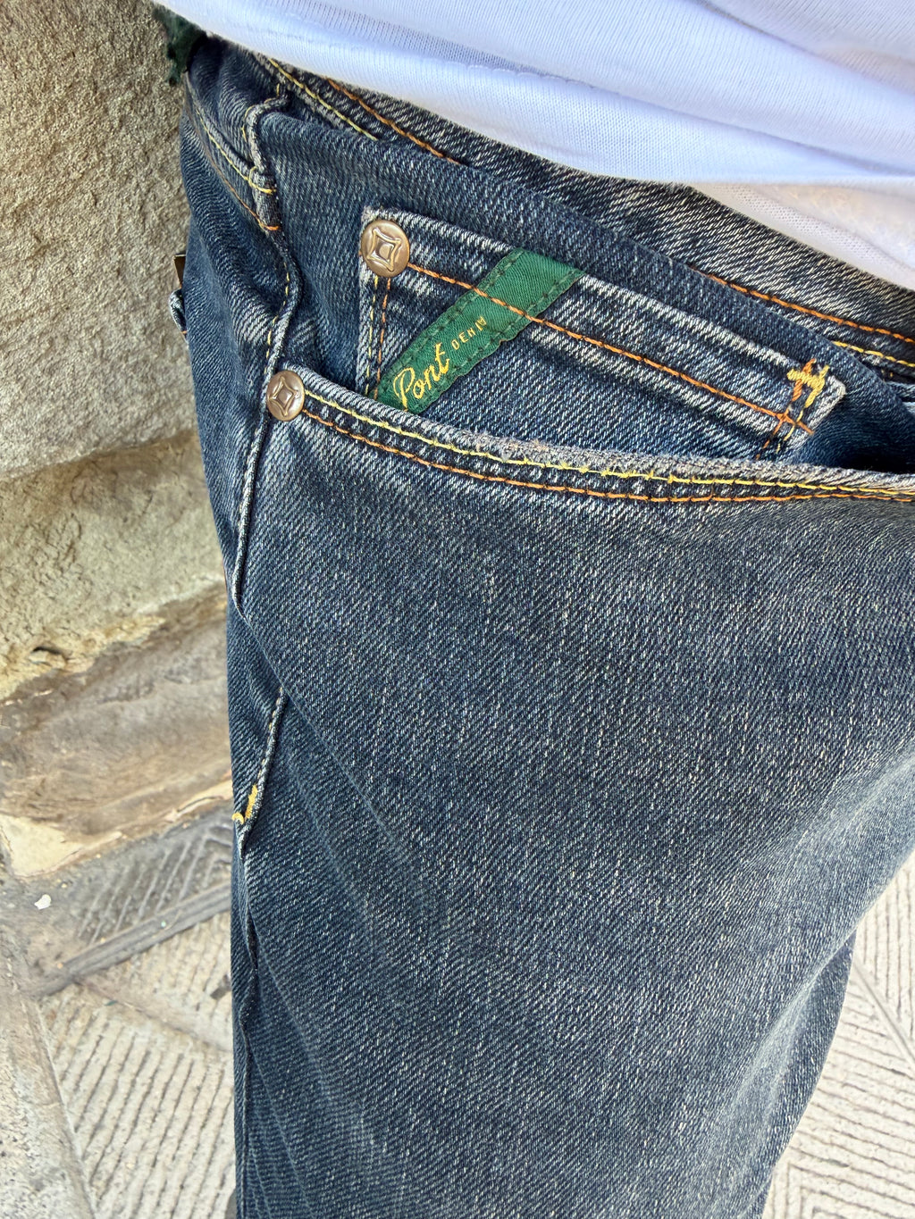 Jeans Fremont di Pont slimfit scuro