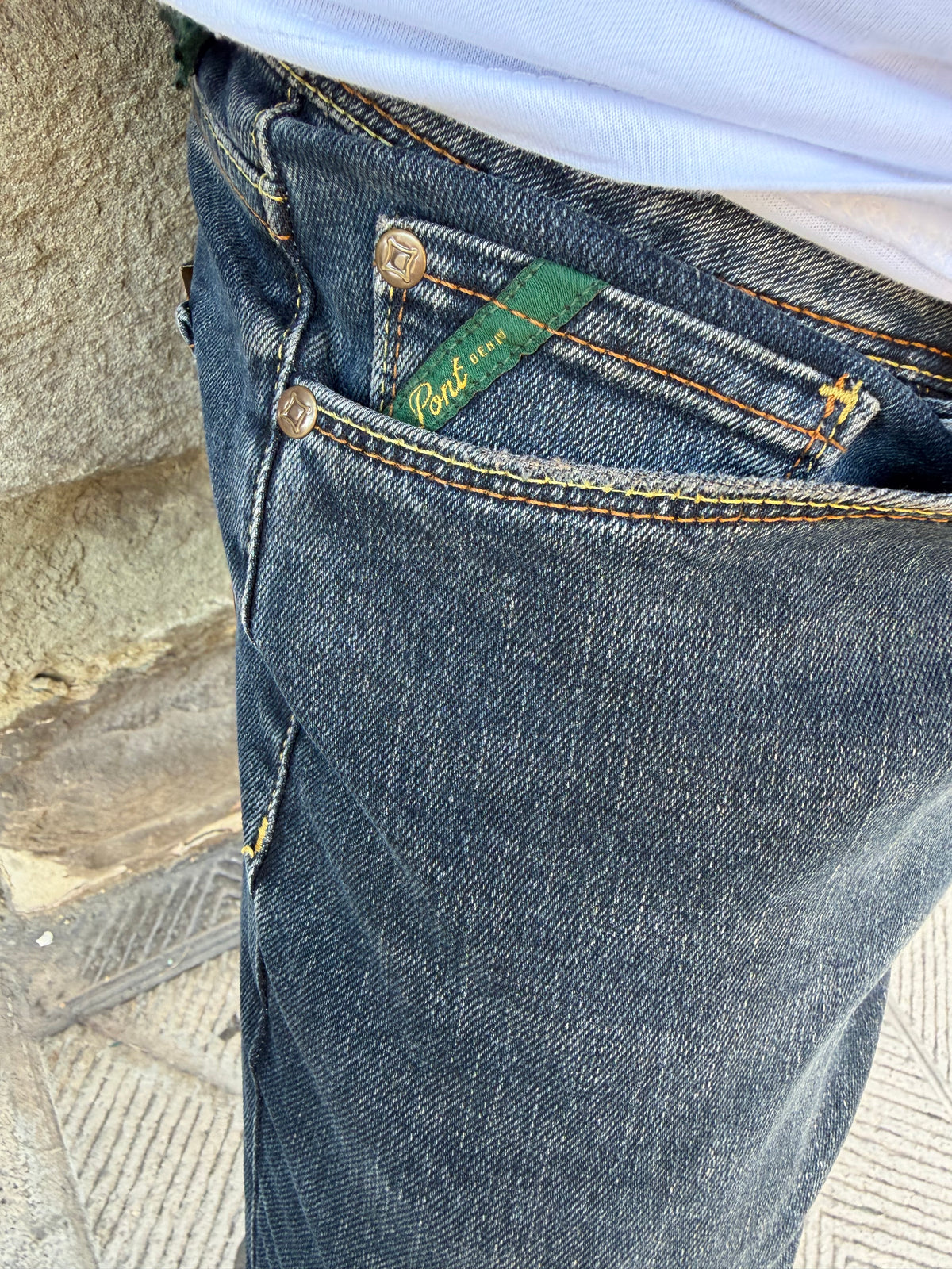 Jeans Fremont di Pont slimfit scuro