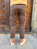 Pantalone Cargo di TRÈZ cioccolato