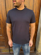 T-Shirt polo blu di Trèz