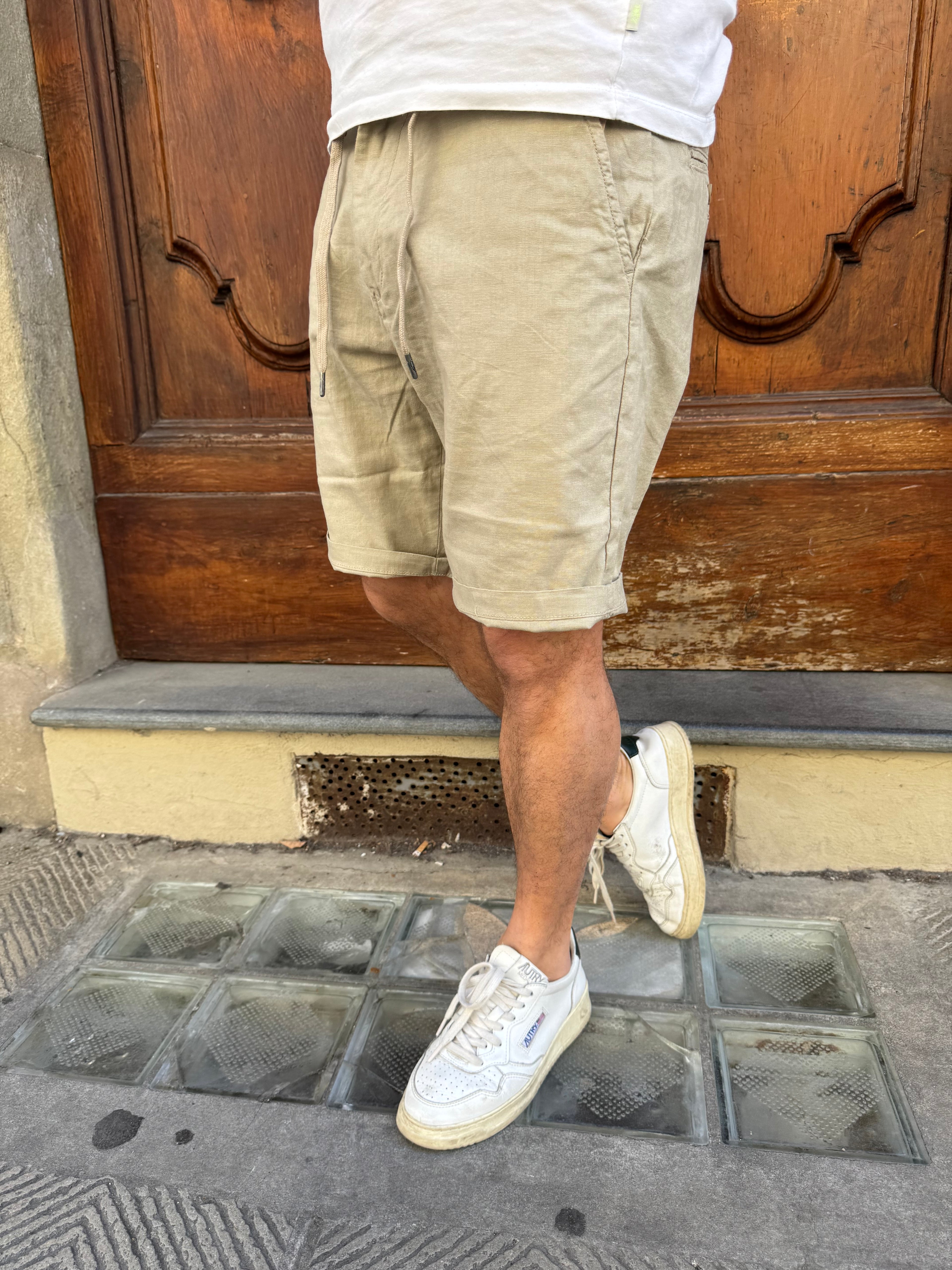 Bermuda Capri di Petrol beige