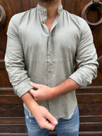 Camicia Summer di Hamaki-Ho coreana verde