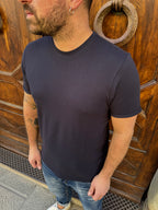 T-Shirt polo blu di Trèz