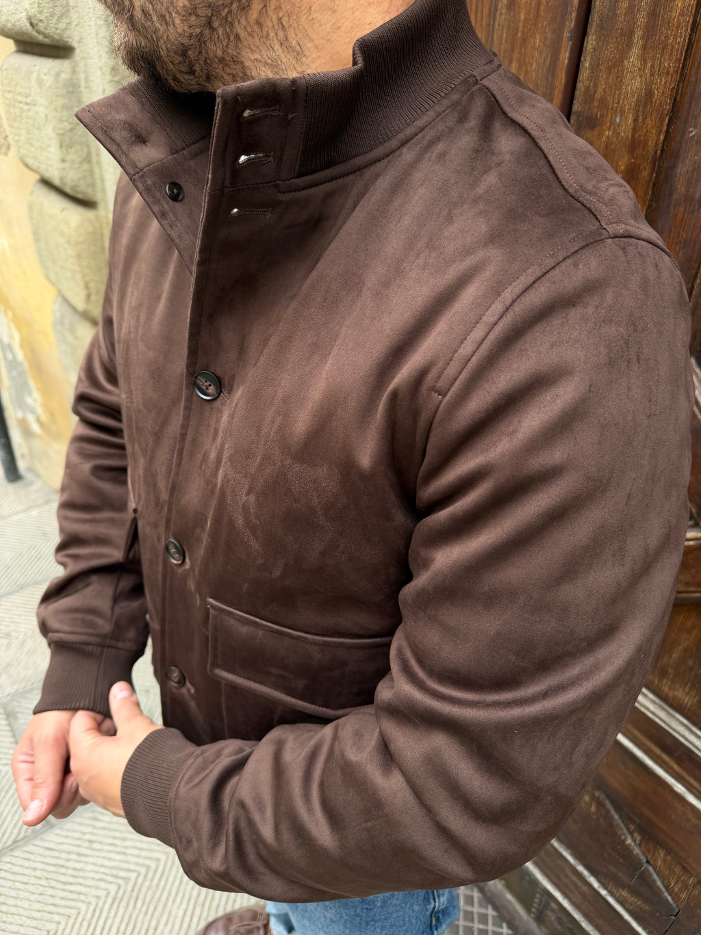 Blouson di Hamaki-Ho in ecocamoscio