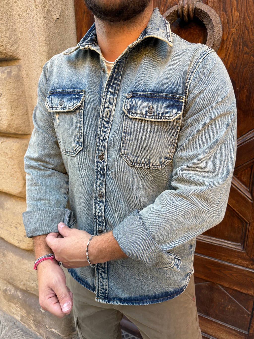 Overshirt in Denim di Pont