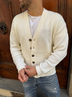 Cardigan Bob di Hamaki-Ho panna