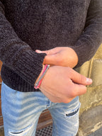 Maglione in ciniglia di Telamira nero