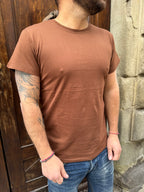 T-shirt Colour di Telamira tabacco