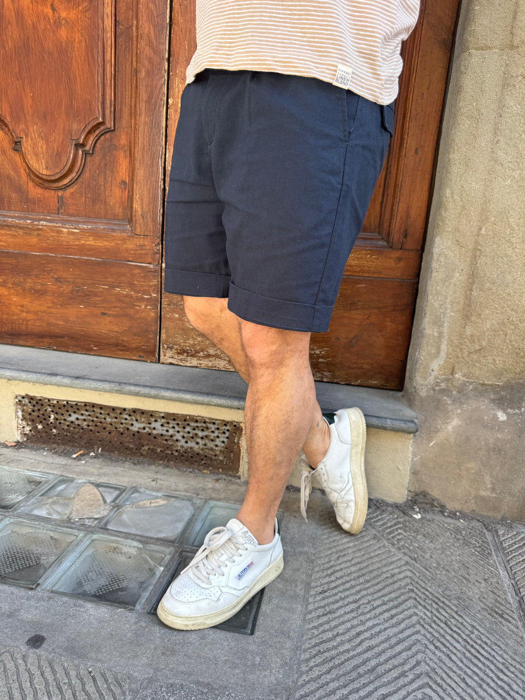 Bermuda in lino di Hamaki-Ho