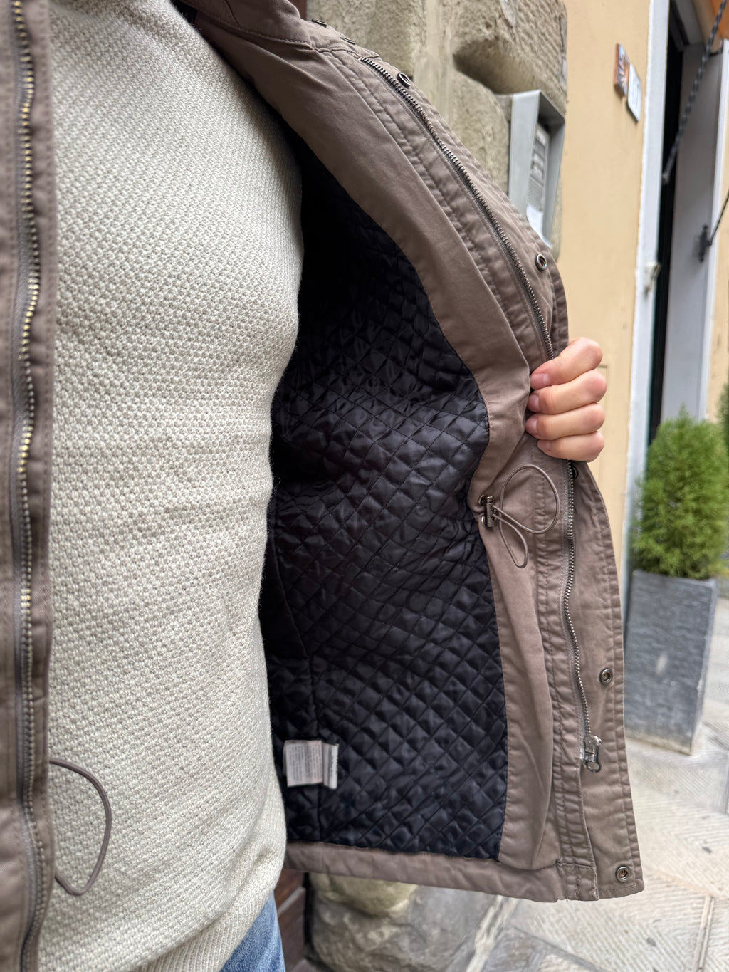 Giacchetta Sahariana di Trèz fango