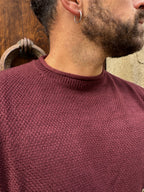 Maglioncino Carlos di Telamira bordeaux